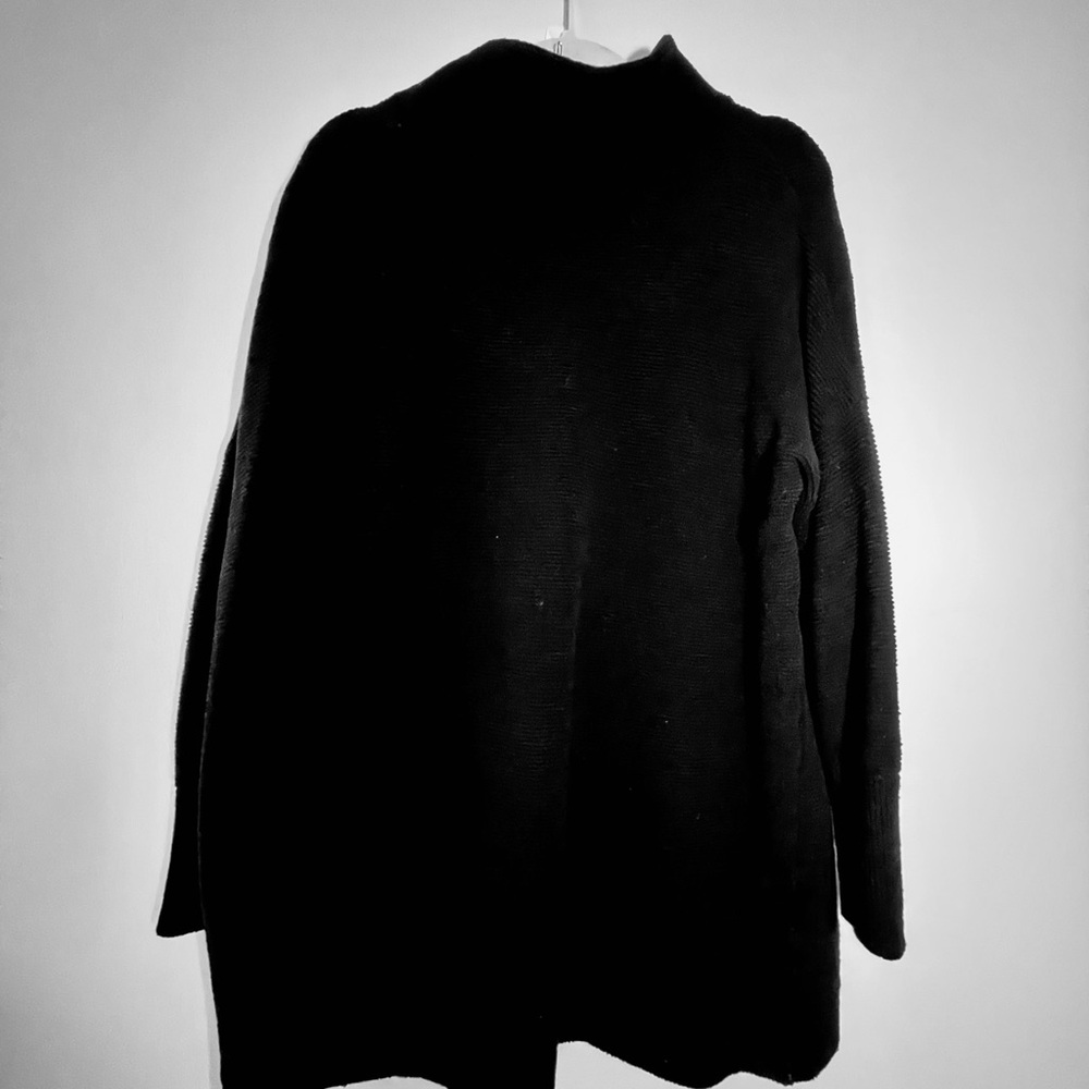 Free People Black Ottoman Slouchy Tunic